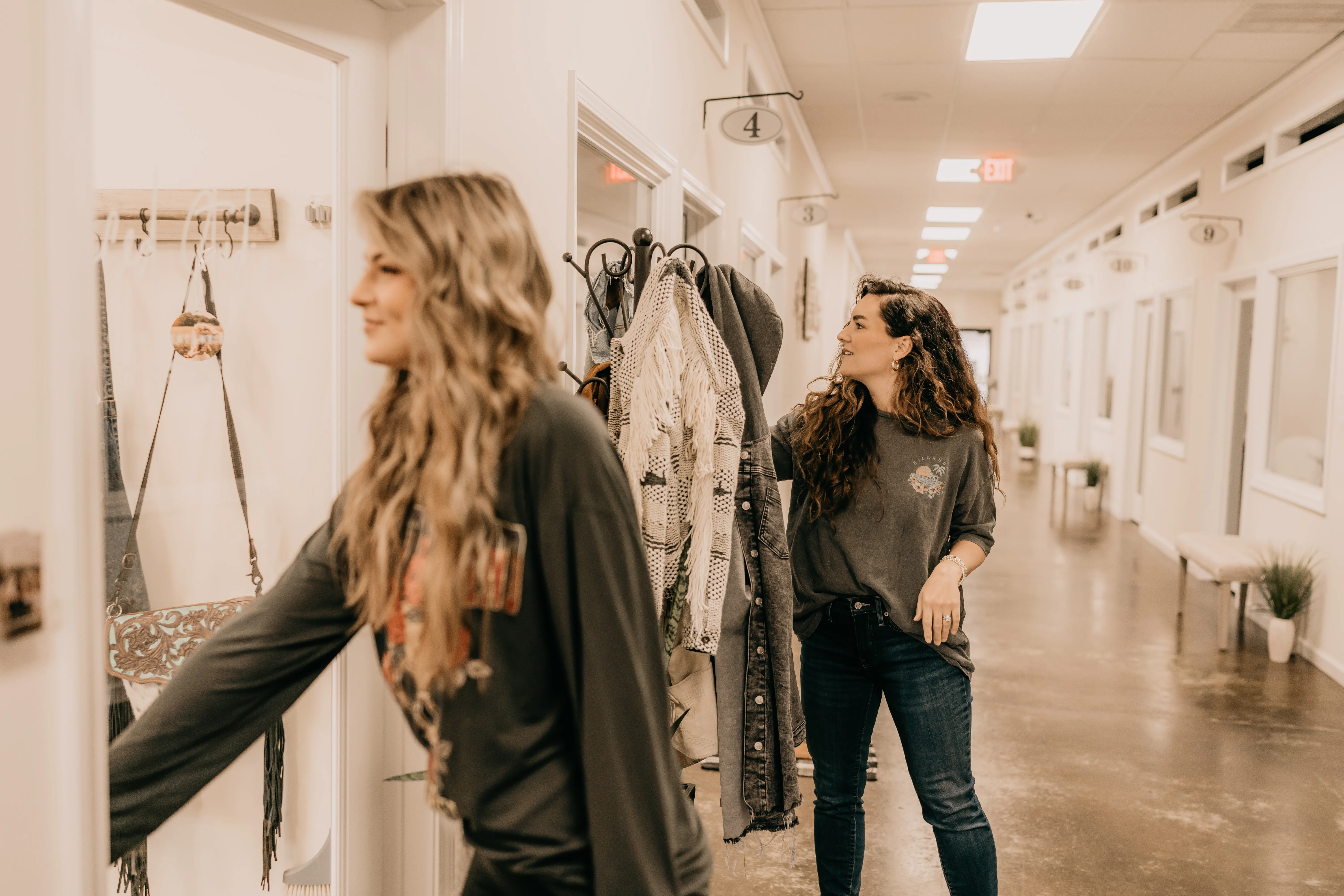 Inside the Graced Studio salon — calm, warm, welcoming
